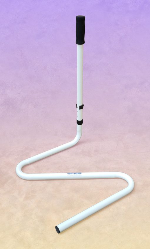 HEIGHT ADJUSTABLE SINGLE BED POLE WITH FOAM GRIP