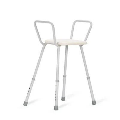 KCare Economy Shower Stool with Plastic Seat
