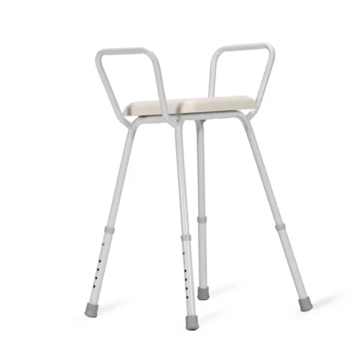 KCare Economy Shower Stool with Padded Seat